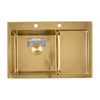 Мойка для кухни из нержавеющей стали Gerhans K37851G-L