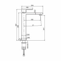 Смеситель для раковины Splenka S224.15.03
