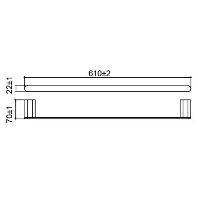 Полотенцедержатель Gappo G30901-5