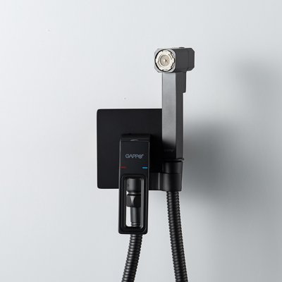 Смеситель с гигиеническим душем Gappo G7217-16