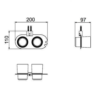 Стакан Gappo G30908-5