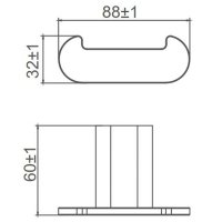 Крючок Gappo G30905-25