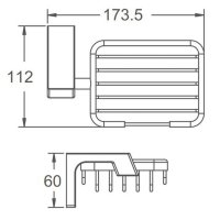 Мыльница Frap F30602-19