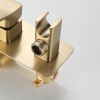 Смеситель с гигиеническим душем Frap F2084-3