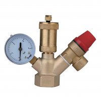 Группа безопасности котла (компактная) ВР 1х3 бар Frap F286.06 уп. 1 шт.