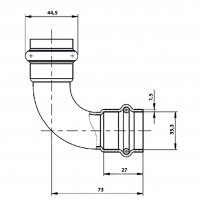 Угольник 90° 35x35 Gappo G1113.3535 уп. 5 шт