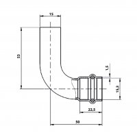 Угольник 90° 15x15 Gappo G1114.1515 уп. 5 шт.