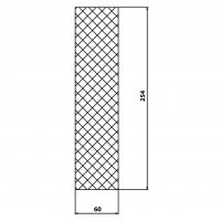 Картридж для магистрального фильтра PP5-10SL 60x254 Gappo G1419.04 уп. 1 шт.