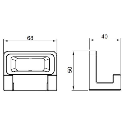 Крючок Gappo G30805-23