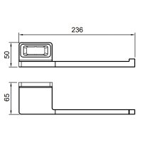Держатель туалетной бумаги Gappo G30803-23