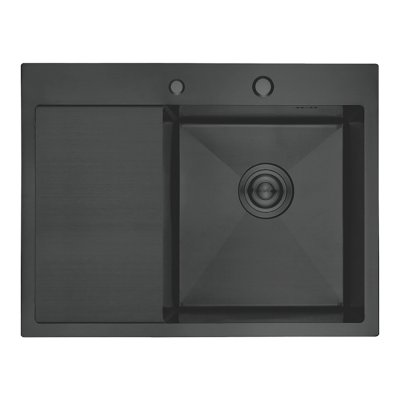 Мойка для кухни из нержавеющей стали Gerhans K36550B-R