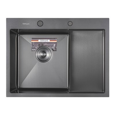 Мойка для кухни из нержавеющей стали Gerhans K36550BD-L