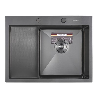 Мойка для кухни из нержавеющей стали Gerhans K36550BD-R
