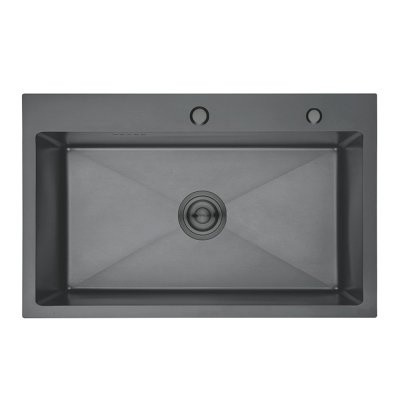 Мойка для кухни из нержавеющей стали Gerhans K37750B