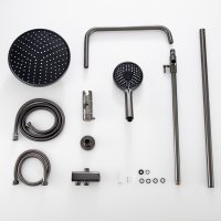 Душевая стойка без смесителя Frap F2406-9B