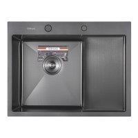 Мойка для кухни из нержавеющей стали Gerhans K36550BD-L