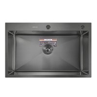 Мойка для кухни из нержавеющей стали Gerhans K37750BD
