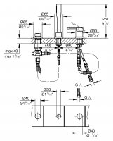 Смеситель для ванны Grohe Essence New 19976001