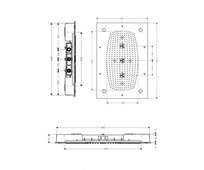 Верхний душ Hansgrohe Raindance 28418000 хром