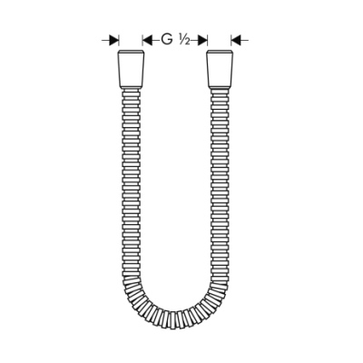 Душевой шланг Hansgrohe 28116820