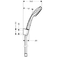 Душевой гарнитур Hansgrohe Croma 27575000