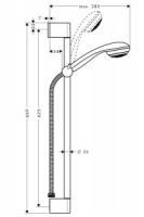 Душевой гарнитур Hansgrohe Crometta 85 27652000