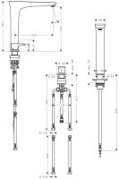 Смеситель для кухни Hansgrohe Pura Vida 15812800
