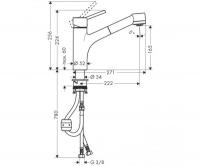 Смеситель для кухни Hansgrohe Talis S 32841800