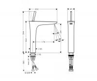 Смеситель для раковины Hansgrohe Pura Vida 15066400
