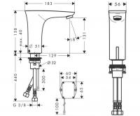 Сенсорный смеситель Hansgrohe Pura Vida 15171000