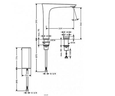 Смеситель для кухни Hansgrohe Pura Vida 15805800