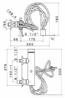 Смеситель для ванны Newform Morpho 61840C.21.018