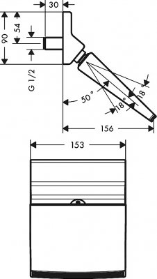 Верхний душ Hansgrohe Raindance 26442000