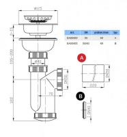 Сифон PlastBrno EA00450