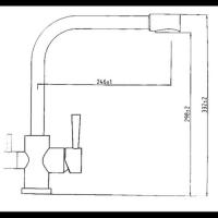 Смеситель для кухни Kaiser Merkur 26044-5