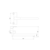 Смеситель для ванны Rossinka Silvermix J35-32