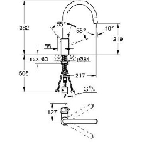 Смеситель для кухни Grohe Concetto 31483001