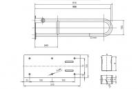 Поручень Bemeta 301102904