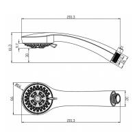 Душевая лейка Elghansa Hand shower HS-053