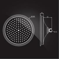 Верхний душ Elghansa Shower head MS25-8