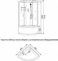 Душевая кабина Luxus LUXUS T10 NEMI