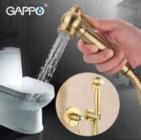 Смеситель с гигиеническим душем Gappo G7297-4