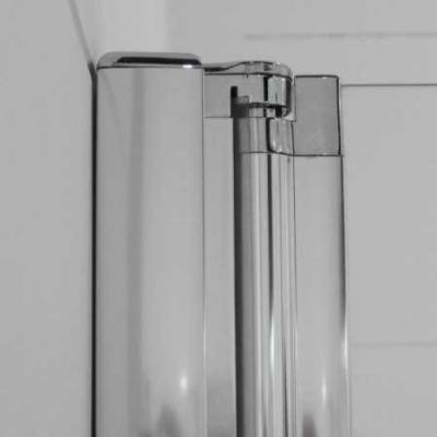 Шторка для ванны стеклянная Cezares Elena ELENA-W-A-1-100-C-Cr