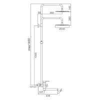 Душевая стойка Frap F24801-9