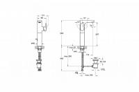 Смеситель для раковины Vitra Z-line A42363EXP