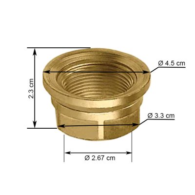 Гайка для крепления смесителя Frap F34901