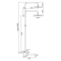 Душевая стойка Frap F24801-6