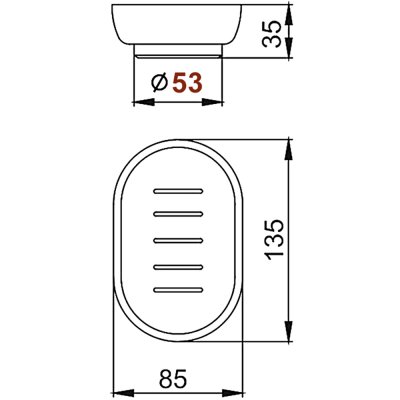 Мыльница Frap F751