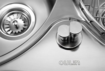 Мойка для кухни из нержавеющей стали Oulin OL-H9818