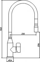 Смеситель для кухни Seaman Eco Venice SSN-1096P